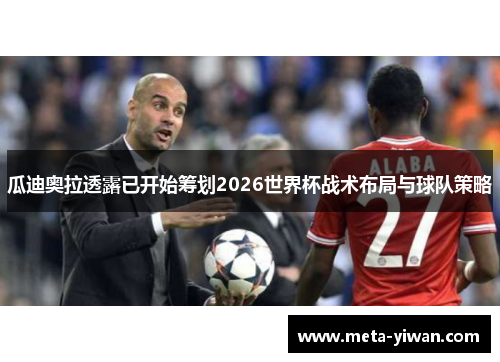 瓜迪奥拉透露已开始筹划2026世界杯战术布局与球队策略 瓜迪奥拉透露已开始筹划2026世界杯战术布局与球队策略